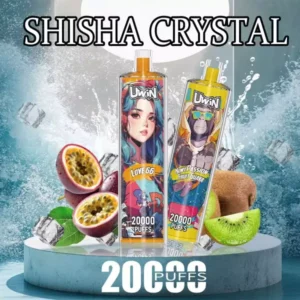 Uwin Shisha Hookah Crystal 20000 Puffs 20K [strict-source:949699abd2edd719]