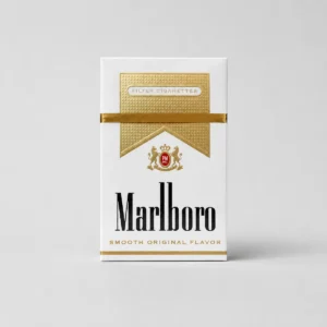Marlboro Hard White US Edition packaging photographed for a product, label, and adult-use facts page
